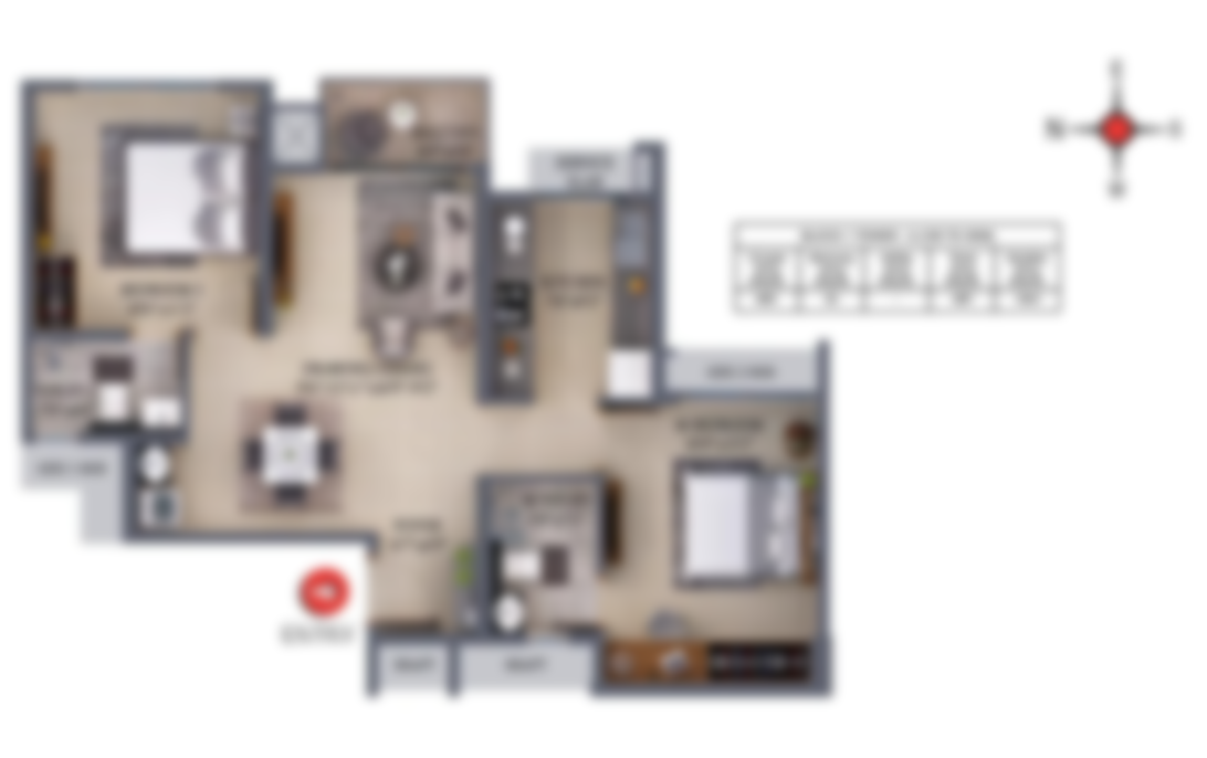 Block 1 Tower A Unit 101